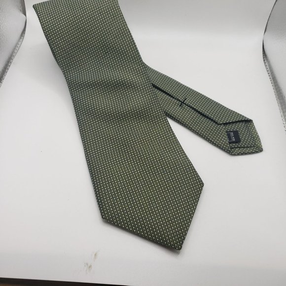 IKE BEHAR New‎ York Brown Micro Dot Neck Tie - Picture 1 of 8